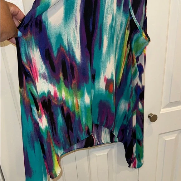 Maurices Multicolor Strappy High-Low Tank Top - Picture 6 of 6